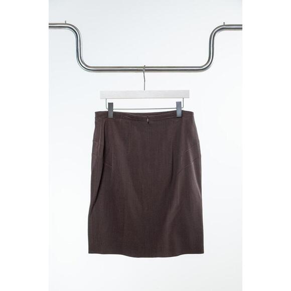 Jil Sander Brown Knee Length Skirt - Picture 2 of 3